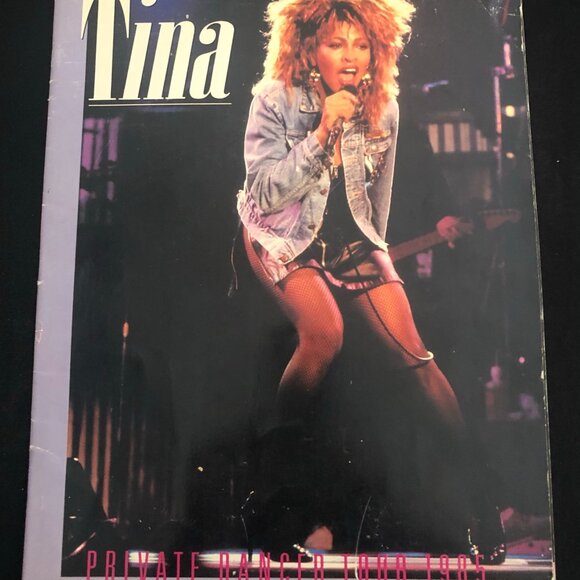 Tina Tuner Private Dancer Concert Tour 1985 Booklet - Vintage - Picture 1 of 3
